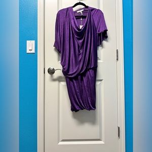 BCBG MAXAzria COCKTAIL DRESS IN PURPLE